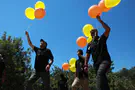 Incendiary balloons spark fire near Gaza border