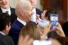 Biden's approval rating near its lowest point
