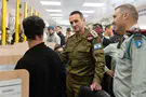 As reservist protests continue, IDF chief meets new recruits