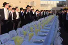Haredi yeshiva sets table for hostages