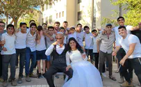 Yeshiva students in Yerucham organize a wedding - for free
