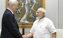 Gantz calls for deeper defense cooperation between Israel, India
