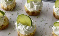Mini Key Lime Cheesecakes