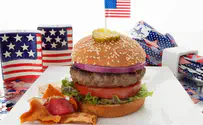 Grilled Hamburgers with Fireworks Coleslaw