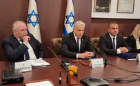 Lapid: We will respond forcefully to every rocket and balloon