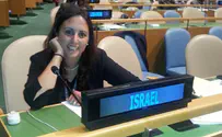 Veteran Israeli diplomat breaks glass ceiling at UN