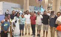 Ethiopian studying in Israel has emotional reunion with family