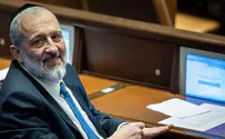 Coalition mulling Deri as Speaker of the Knesset