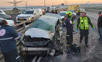 Suspected PA car thieves involved in crash in central Israel