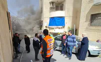 4 hurt in Jerusalem fire