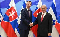 Netanyahu meets Slovakian prime minister in Jerusalem