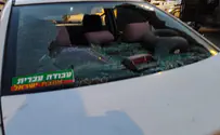 Jewish cars pelted with rocks by dozens of Arab rioters