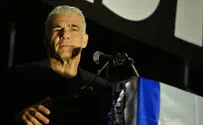 Lapid at protest in Netanya: We're done being suckers