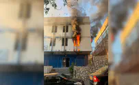 Bnei Akiva building burned down in Bnei Brak