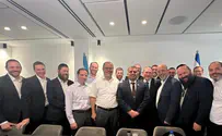 Aliyah Minister meets with Israeli-Anglo community rabbis