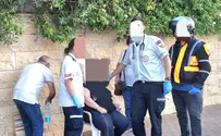 Likud Minister's father assists protester who fainted