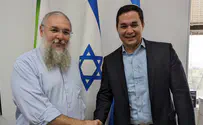 MK Illouz visits Gush Etzion
