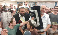 Torah scroll dedicated in memory of shooting attack victims