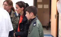 Freed 12-year-old arrives at hospital via helicopter