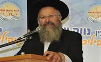 Rabbi Eliyahu Wants Ketzaleh To Head Party List