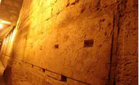 A Special Peek At the Kotel Tunnels