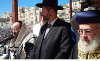 Chief Rabbi Lau: Next Year on the Temple Mount