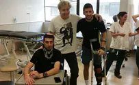 Watch: Rock star revives badly injured soldier