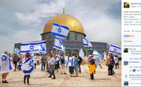 Israelis defy police by pretending to have flags on Temple Mount