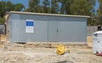 EU builds illegal Palestinian homes - next to Israeli town