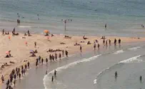 Anti-Israel message written on sand turned into message of love