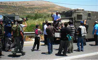 Watch: Violence, stun grenades against Yitzhar residents
