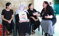 Bereaved Jewish mother comforts mother of slain Druze officer