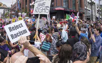 Watch: Leftists call Canadian JDL activists 'Nazis'