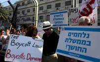 Left furious as Boycott Law advances