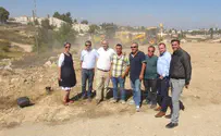 Construction in Beit El finally underway