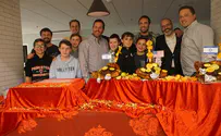 Children's Home in Netanya celebrates Thanksgiving