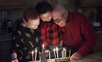 Campaign to illuminate Hanukkah for Israel’s elderly population