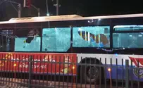 Riots in Jaffa, rock thrown at bus