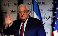Watch: Ambassador Friedman lights Hanukkah candles