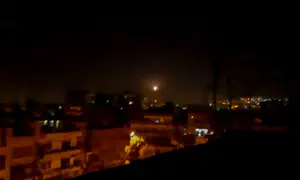 Syria accuses Israel of air strike in Damascus