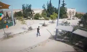 New footage shows terrorist walking freely in Jewish town