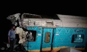 At least 50 dead in train accident