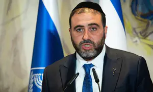Haredi minister speaks at UN General Assembly