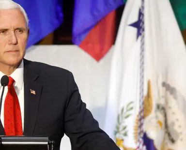 Mike Pence officially enters US presidential race