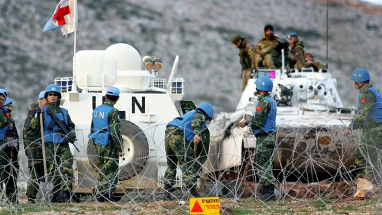 UNIFIL peacekeepers in southern Lebanon