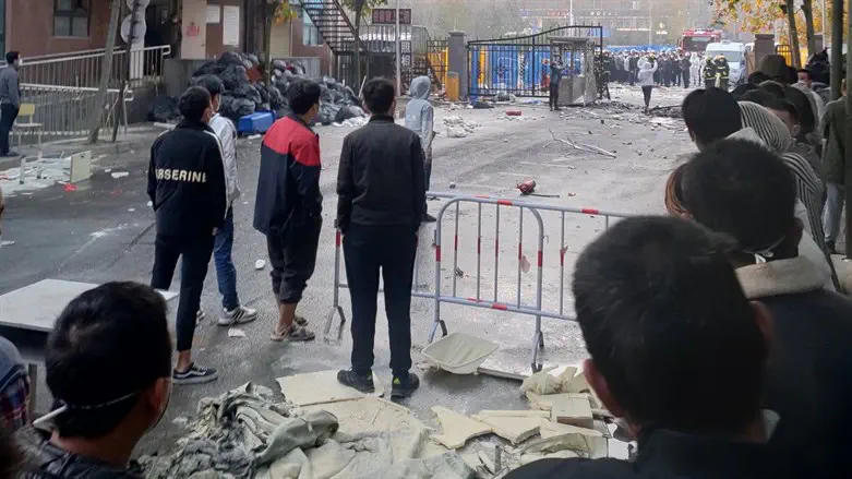 Workers riot in China