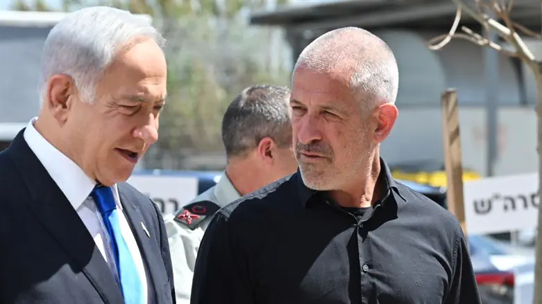 PM Netanyahu with Shin Bet chief