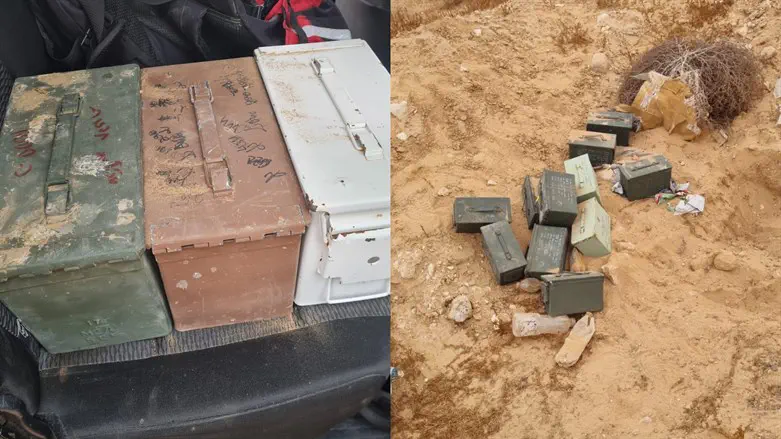 Ammunition recovered from the thieves