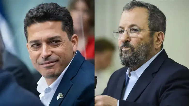 Ehud Barak and Amichai Chikli