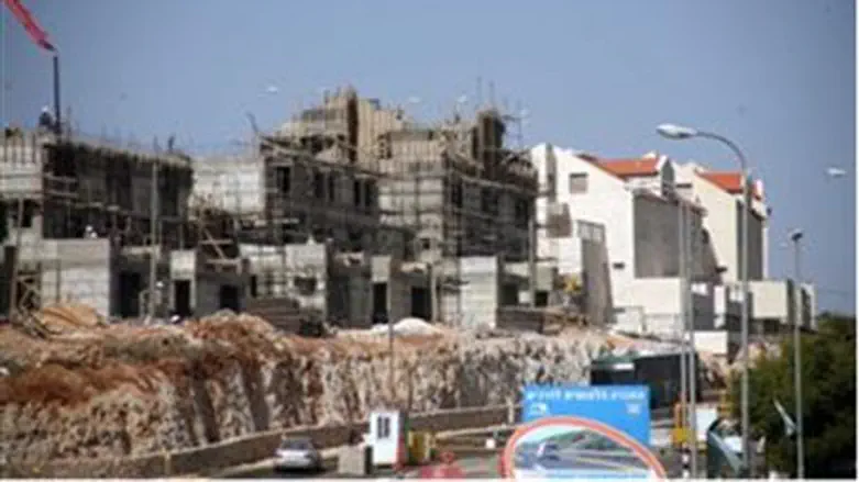 Construction in Kiryat Arba (illustrative)